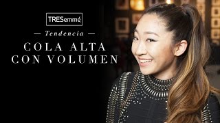 COLA ALTA CON VOLUMEN #TRESemme