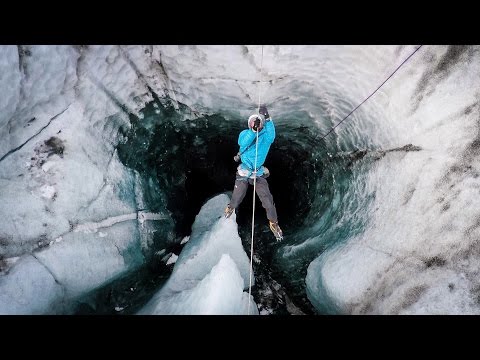 Climbing The Ice Structures In Iceland Looks Like One Of The Most Bad Arse Things You Can Do
