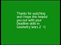 Geometry Wars 2 Guide to Scoring big in Deadline (25 M game)