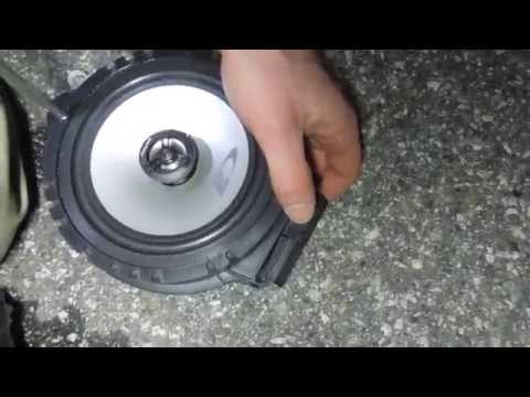 how to remove door panel and install speakers in a gmc seirra 2013