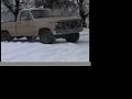 Unimog rescues a ford F250 with a Trailer full of wood Unimog rescues a ford F250 with a Trailer full of wood