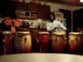 Mamour en Moustapha op conga's
