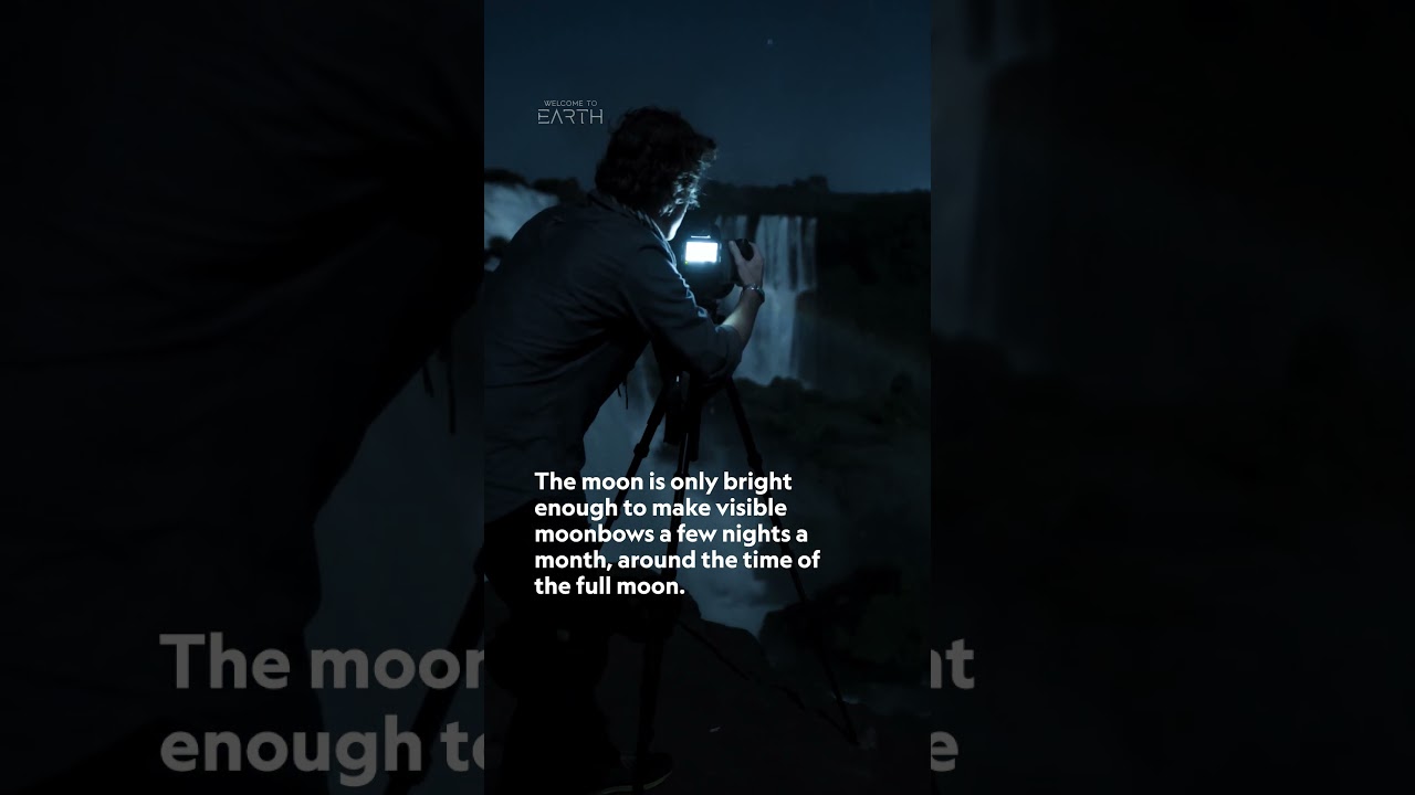 What makes lunar rainbows aka moonbows so rare? 🌙 #WelcomeToEarth