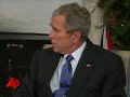 Bush: Peace Talks Have Yielded Progress