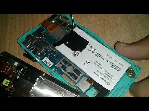 how to replace battery in sony xperia u