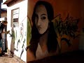Graffiti na frente da Unigran