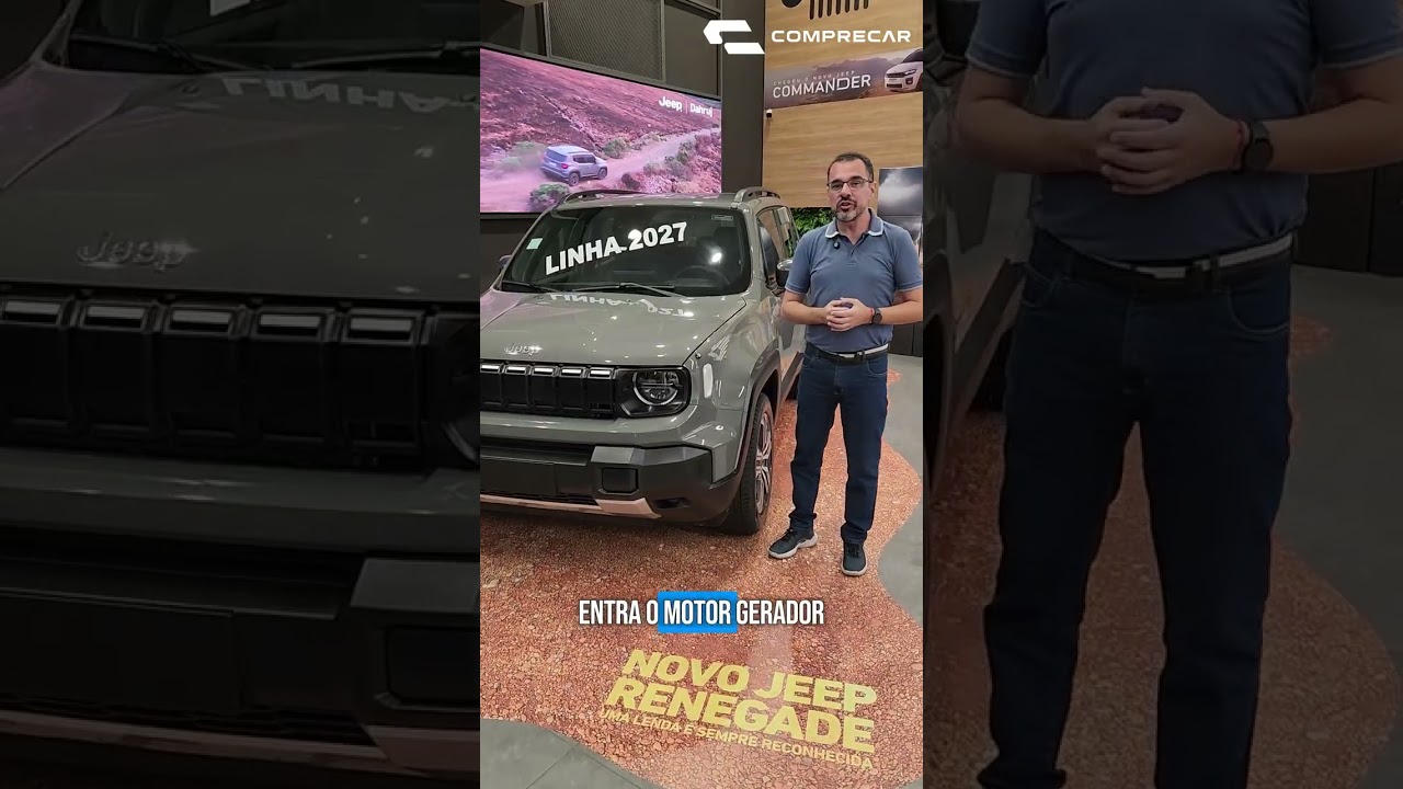 Sistema híbrido leve - Jeep Renegade 2027