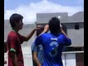 jugando furbol
