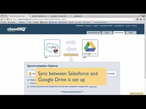 how to sync documents to google drive