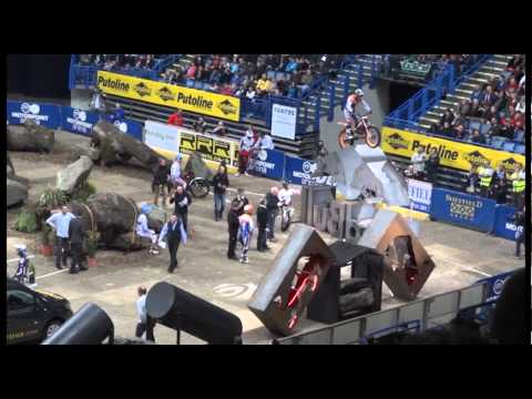 Sheffield Indoor X-Trial Round 1 - 2013: With Toni Bou, Adam Raga, Albert Cabestany etc.