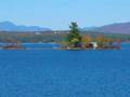 Foliage from Winnipesaukee Lake