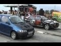 Audi 80 Coupe Quattro Turbo [10.0@141] Vs. Fiat Punto GT Turbo Drag Race [1/4 Mile]