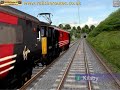 Preview of the Watford Junction to Rugby BVE route in development at http://www.railsimroutes.co.uk, running in openBVE versions 0.5 and 0.4 -- http://openbve.zxq.net/Features new train objects (including AL6/86 and 87) for openBVE's external views, and new Roade Cutting scenery. Covers 1966 to 2005.A higher quality video download and selection of screenshots are available at http://www.railsimroutes.co.uk