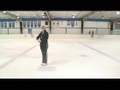 How to Ice Skate : How to Do a Backward Wiggle on Ice Skates