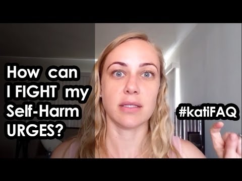 how to stop self harm urges