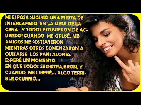 ¡Mi esposa sugirió organizar una fiesta de intercambio en la mesa y todos estuvieron de acuerdo!