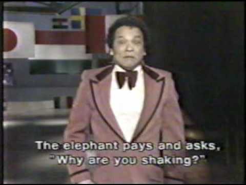 'Melcochita' sí apareció en el show de David Letterman en el año 1983