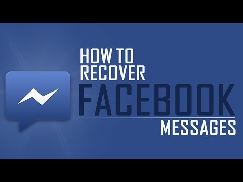how to see messages that i deleted on facebook