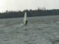 Winter windsurfing Zegrze 23.02.2008