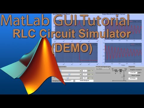 video of how to setup RLC Simulator in MatLab