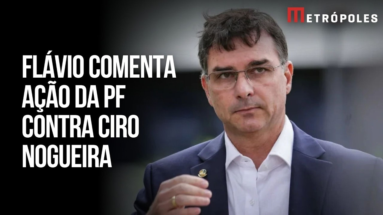 Flávio se manifesta após operação da PF contra Ciro Nogueira