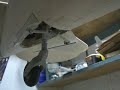 P-47 tail wheel retract with servo slow