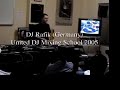 dj rafik lectures at the united dj mixing school, melbourne australia 2005 on his first australasian tour.