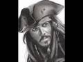 Drawing of Capten Jack Sparrow