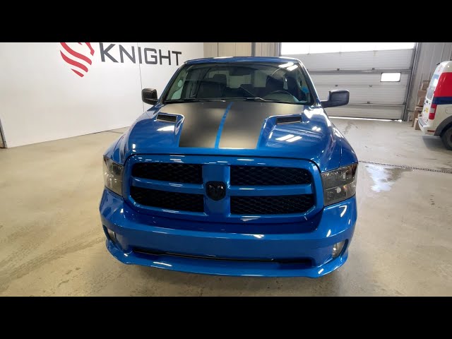 2019 Ram 1500 Classic Express Blackout with Hydro Blue Sport Pkg in Cars & Trucks in Moose Jaw