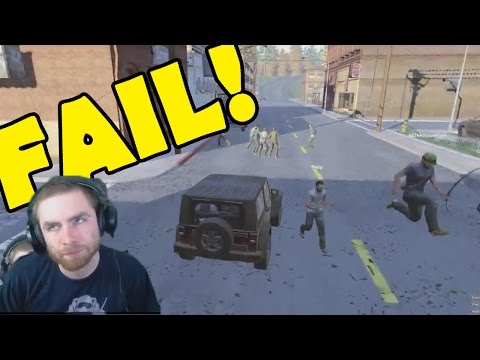 EPIC FAIL (H1Z1 Funny Moment / H1Z1 FAIL)