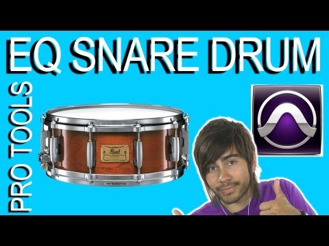 how to properly eq a snare drum