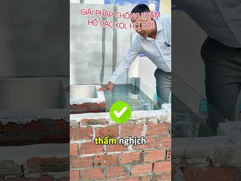 Làm hồ cá Koi, hồ bơi thì hãy xem qua giải pháp này.