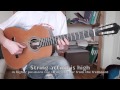 Acoustic versus classical guitar