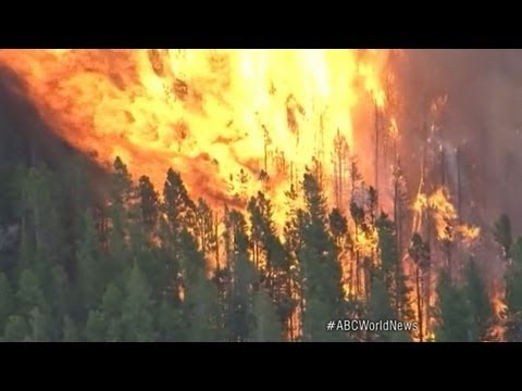 Colorado Wildfires Spread | The 2012 Scenario