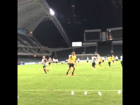 Ibrahimovic amazing Kung Fu kick