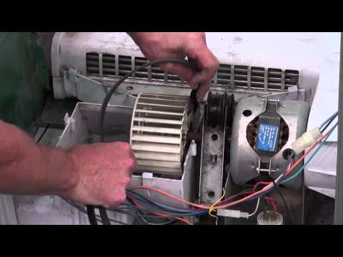 how to replace belt on zanussi condenser dryer