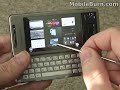 Sony Ericsson Xperia X1 review - Part 2 of 4 - Panels Interface