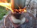 FOLDING WOOD STOVE