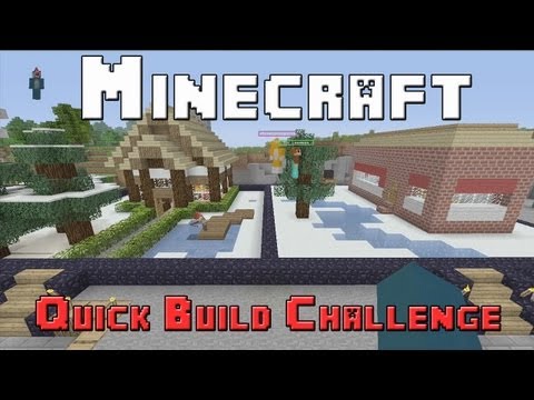 how to quick build in minecraft