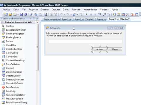 how to use skincrafter in vb 2008