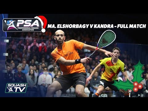 Squash: Christmas Cracker - Ma. ElShorbagy v Kandra - Full Match - British Open 2018