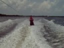 Jake Knee Boarding Behind A 225 Horse Power Yamaha