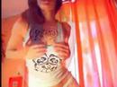 Hot Brunette on Web Cam