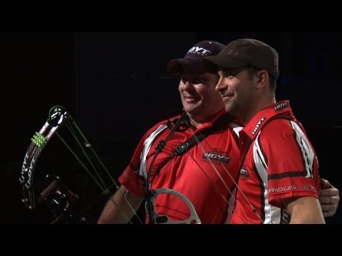 compound - Uncut match from the 2013 Indoor Archery World Cup in Nîmes (FRA). Compound Men Gold Medal Match - WILDE R. (USA) vs DELOCHE P.J. (FRA) All Results : http://...