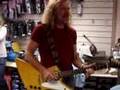 Robert Plant plays my sons guitar (Led Zeppelin)