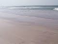 A view of the beach in the morning. - Tarkarli beach, Konkan, Maharashtra - II.