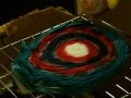 How to TIE DYE a simple spiral (swirl) design.