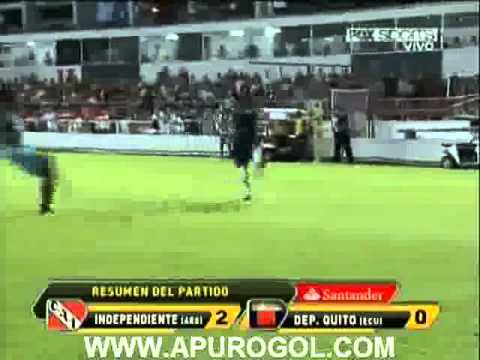 Independiente derrotó 2-0 al Deportivo Quito de Rodas y Perea