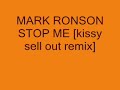 MARK RONSON stop me remix