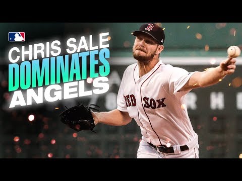 Video: Red Sox ace Chris Sale dominates Angels